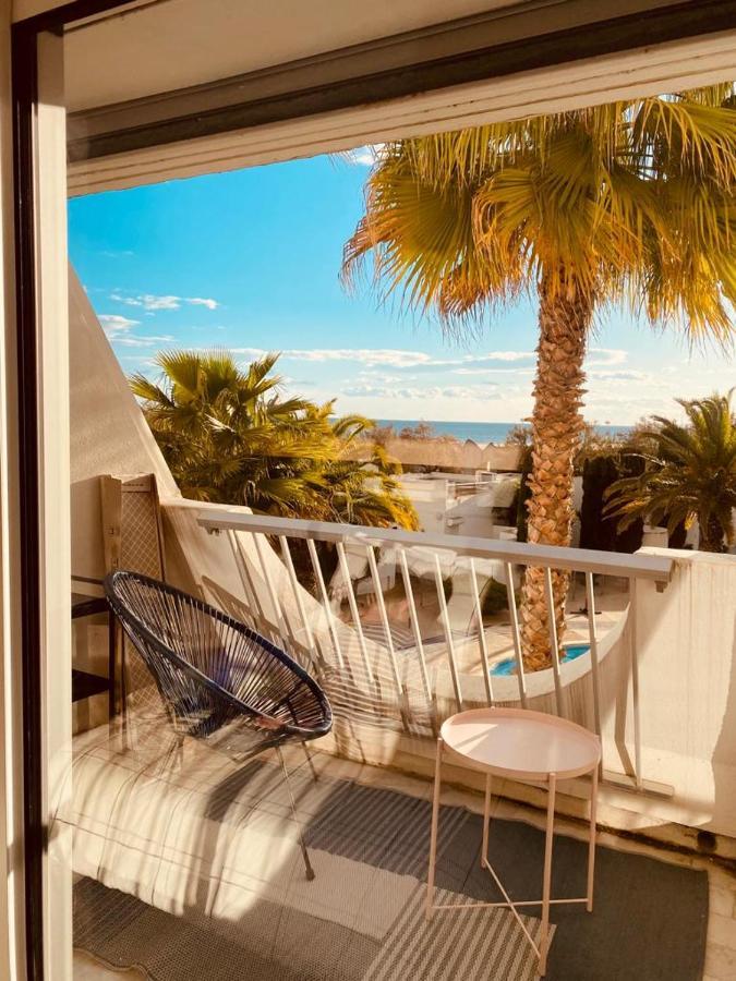Le Cali, P2 Cabine Dans Une Residence Avec Piscine, Vue Mer Et Parking Prive La Grande Motte Exterior photo